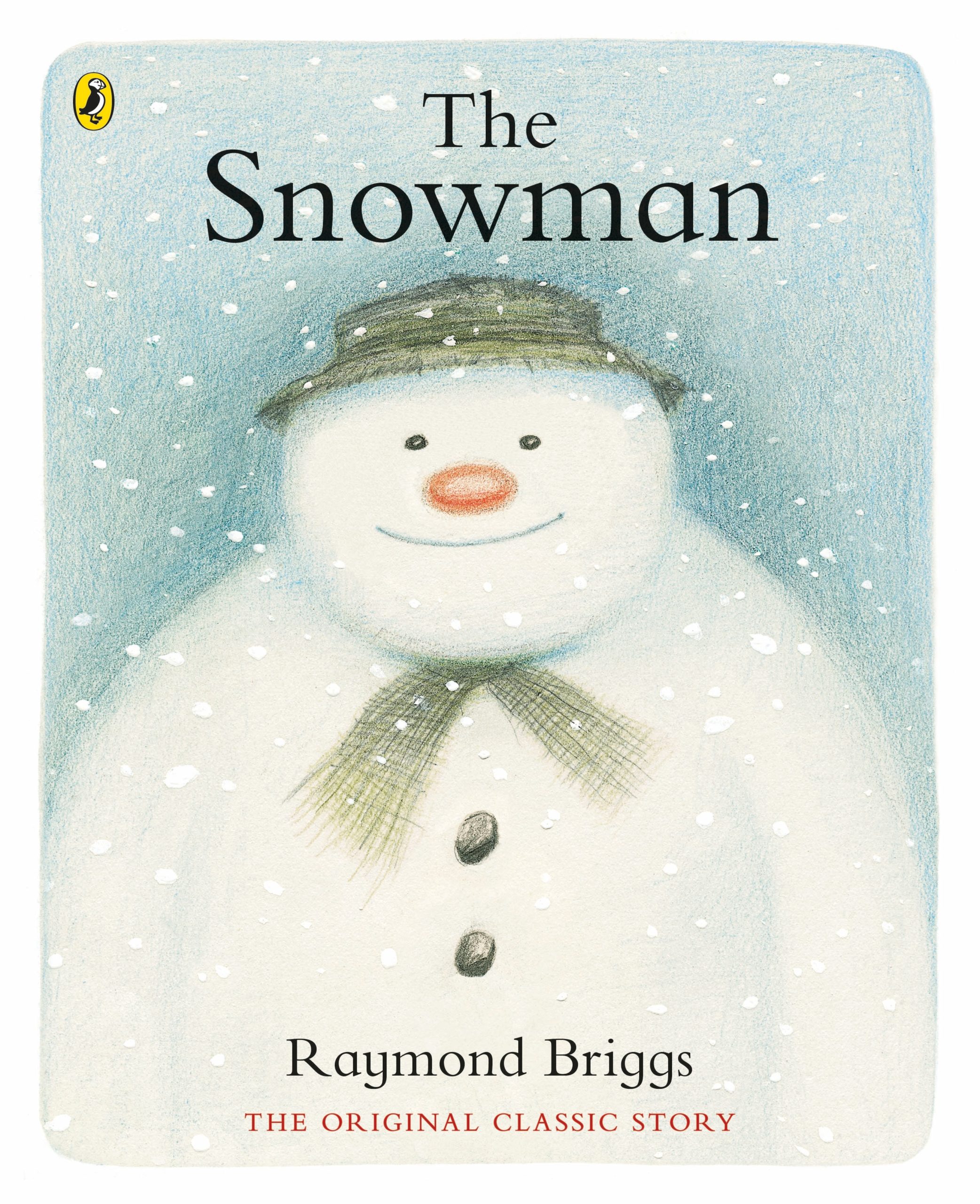 An image of the front cover of The Snowman picture book